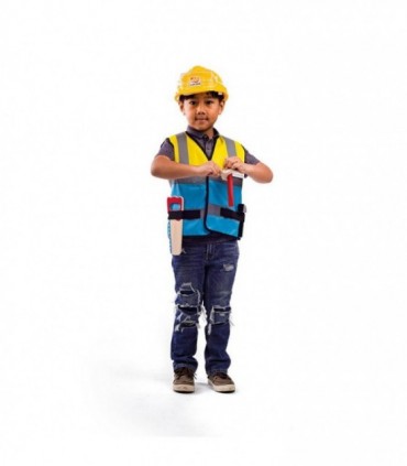 Set costum si accesorii constructor pentru copii