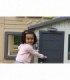 Sonerie electronica pentru casuta copii Smoby Doorbell gri
