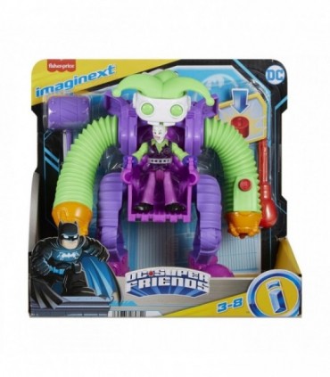 Imaginext DC Super Friends - Vehicul Cu Figurina Joker