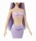 Barbie Dreamtopia - Sirena Cu Par Mov Si Coada Mov