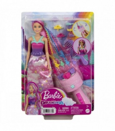 Papusa Barbie Cu Aparat De Coafat