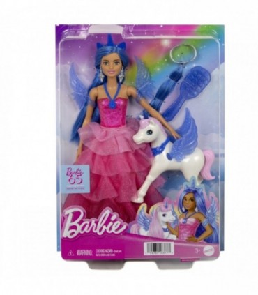 Papusa Barbie Cu Unicorn