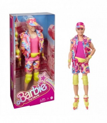 Barbie The Movie - Papusa Ken Cu Patine Cu Rotile