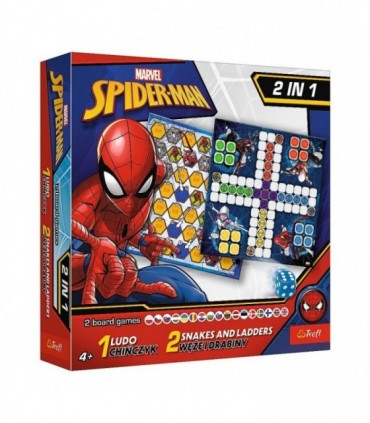 Joc Spiderman 2-in-1 Ludo Si Serpisori Scari