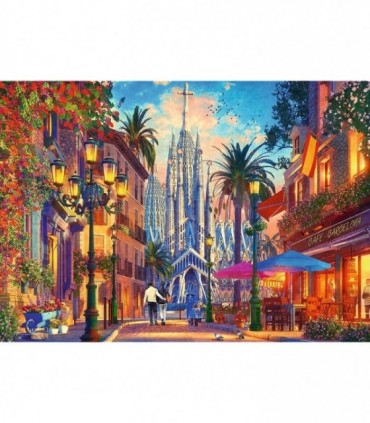 Puzzle Barcelona, 1000 Piese