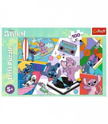 Puzzle Stitch - Amintirile Lui Stitch, 100 Piese
