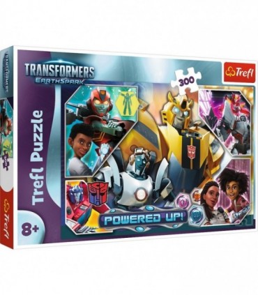 Puzzle Transformers - In Lumea Robotilor, 300 Piese
