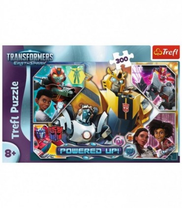 Puzzle Transformers - In Lumea Robotilor, 300 Piese