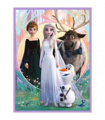 Puzzle 2-in-1 Memo Disney Frozen - Printesele Si Taramul Lor