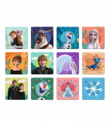 Puzzle 2-in-1 Memo Disney Frozen - Printesele Si Taramul Lor