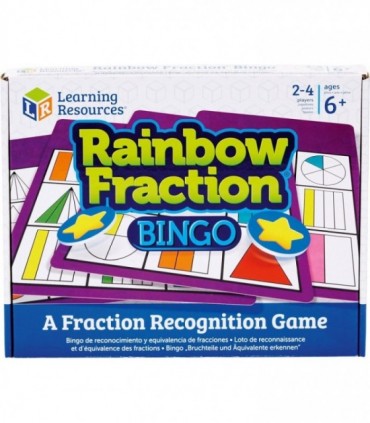 Joc bingo - Curcubeul fractiilor