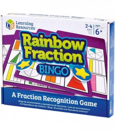 Joc bingo - Curcubeul fractiilor