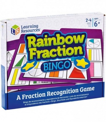 Joc bingo - Curcubeul fractiilor