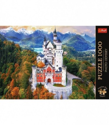 Puzzle Photo Odyssey Castelul Neuschwanstein Germania, 1000 Piese Premium Plus