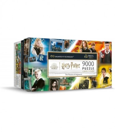 Puzzle Harry Potter Casele Din Hogwarts, 9000 Piese UFT