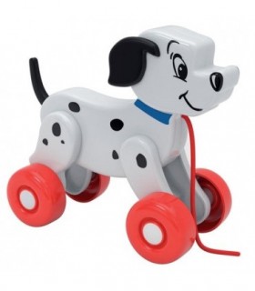Jucarie De Tras Caine Dalmatian
