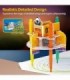 Puzzle 3D S.T.E.M. - Robot Desenator, 13 Piese