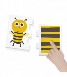 Montessori puzzle atinge si observa