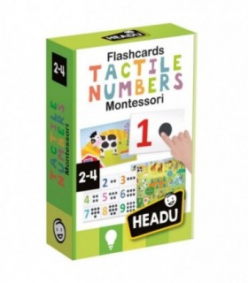 Montessori cartonase tactile cu numere