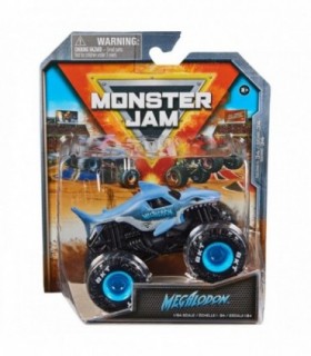 Monster Jam Masinuta Metalica Megalodon Scara 1 La 64