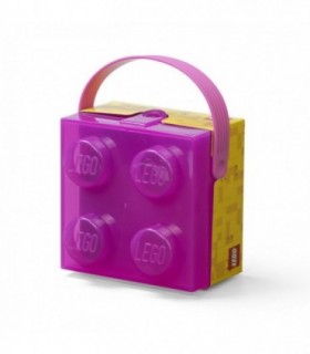 Cutie LEGO 2x2 - violet transparent