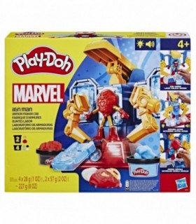 Play Doh Iron Man Laboratorul De Armura