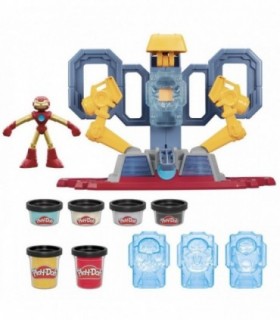 Play Doh Iron Man Laboratorul De Armura