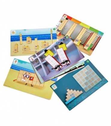 MathLink®Cubes Numberblocks in engleza Set de activitati de la 21 - 30