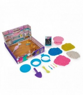 Kinetic Sand Set Nisip Cofetaria Curcubeu