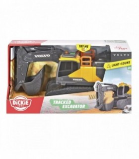 Dickie Excavator Volvo Cu Senile Sunete Si Lumini