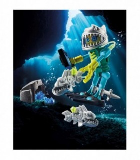 Figurina robot scuba