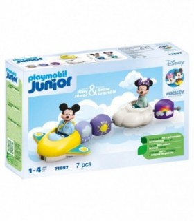 Zborul lui Mickey si Minnie printre nori