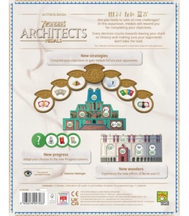 7 Wonders Architects Medals, Limba Engleza