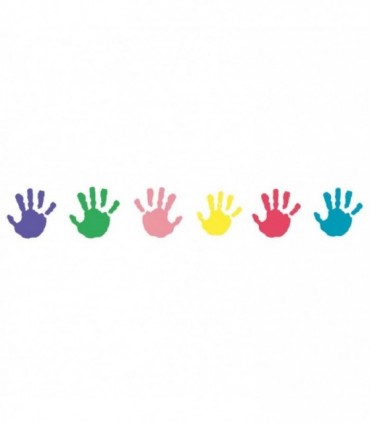 Set Acuarele de Pictat cu Degetul 6 Culori