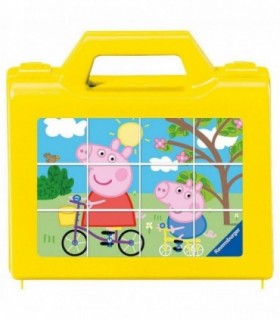 Puzzle In Cutie Peppa Pig, 12 Piese