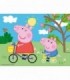 Puzzle In Cutie Peppa Pig, 12 Piese