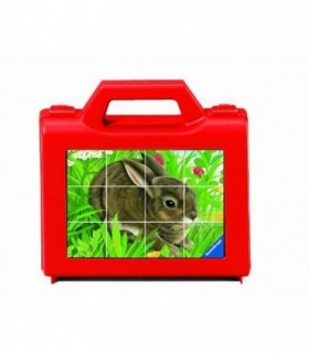 Puzzle In Cutie Animale, 12 Piese