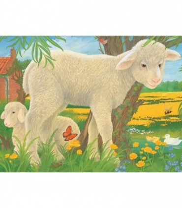 Puzzle In Cutie Animale, 12 Piese