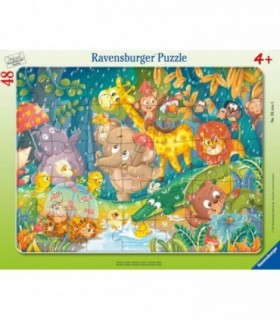 Puzzle Tip Rama Jungla, 48 Piese