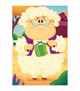 Puzzle Mix&Match Prietenii De La Ferma, 3X24 Piese