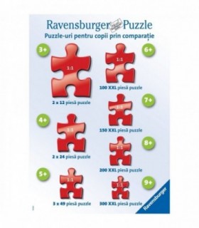 Puzzle Mix&Match Sirene Si Monstri, 3X24 Piese