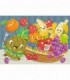 Puzzle Fructe, 2X24 Piese