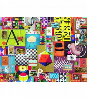 Puzzle Eames House Of Cards, 1500 Piese