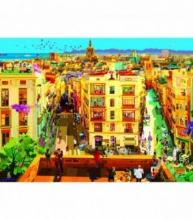 Puzzle Cina In Valencia, 1500 Piese