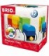 Brio - Tren Magnetic Cu Roti Albe