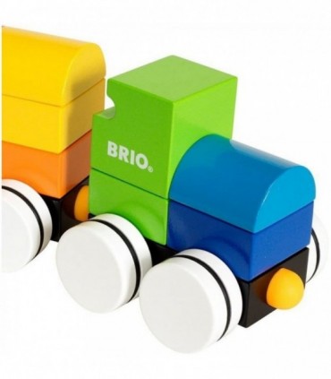 Brio - Tren Magnetic Cu Roti Albe