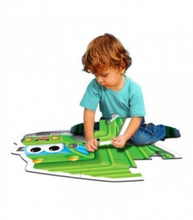 Primul Meu Puzzle De Podea - Camion De Reciclat
