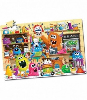 Puzzle Straluceste In Intuneric - Monstri