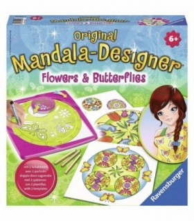 Set De Creatie Mandala Flori Si Fluturi