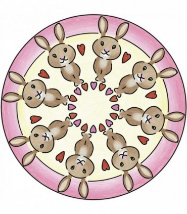 Set De Creatie Mini Mandala Cu Animale